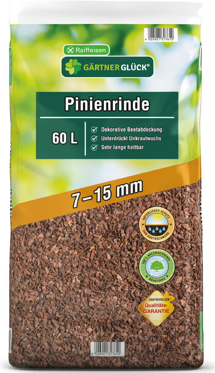 GÄRTNERGLÜCK Pinienrinde 7-15 mm